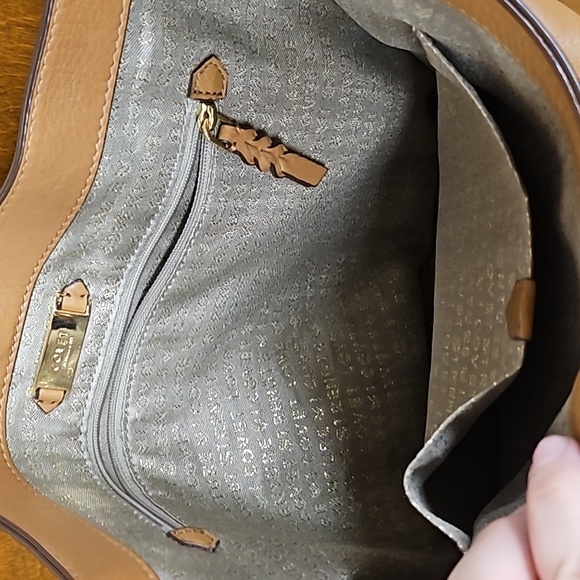 Stella & Dot Covet Sunday tote bag/purse Saddle/Tan - Picture 9 of 10